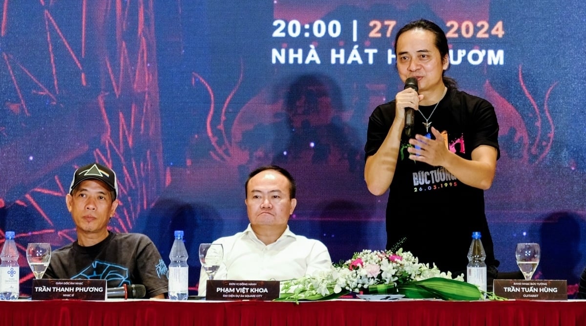 Nghệ sĩ Trần Tuấn Hùng chia sẻ về những điểm nhấn của concert.