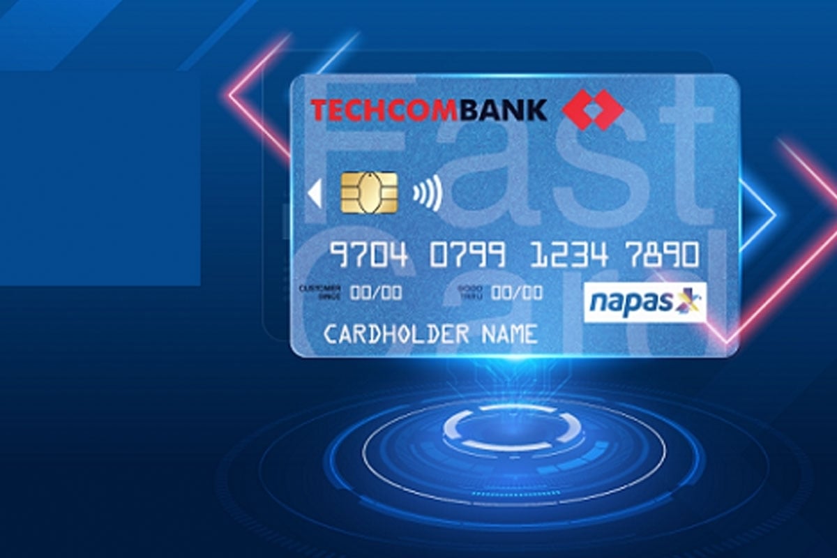 Để tiền trong thẻ ATM Techcombank có lãi nhưng mức lãi suát rất thấp. (Ảnh: Techcombank)