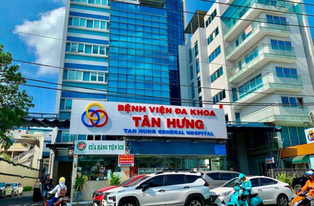 Bệnh viện đa khoa Tân Hưng.