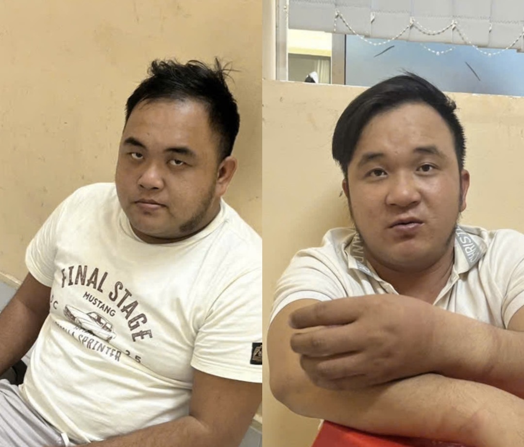 Nguyễn Hữu Thế (bìa trái) và Nguyễn Hữu Thân. (Ảnh: CACC)