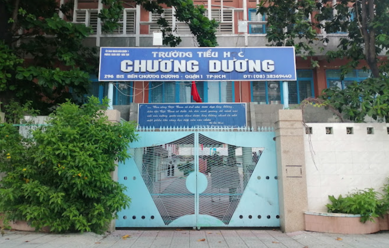 Trường tiểu học Chương Dương (Quận 1, TP.HCM).