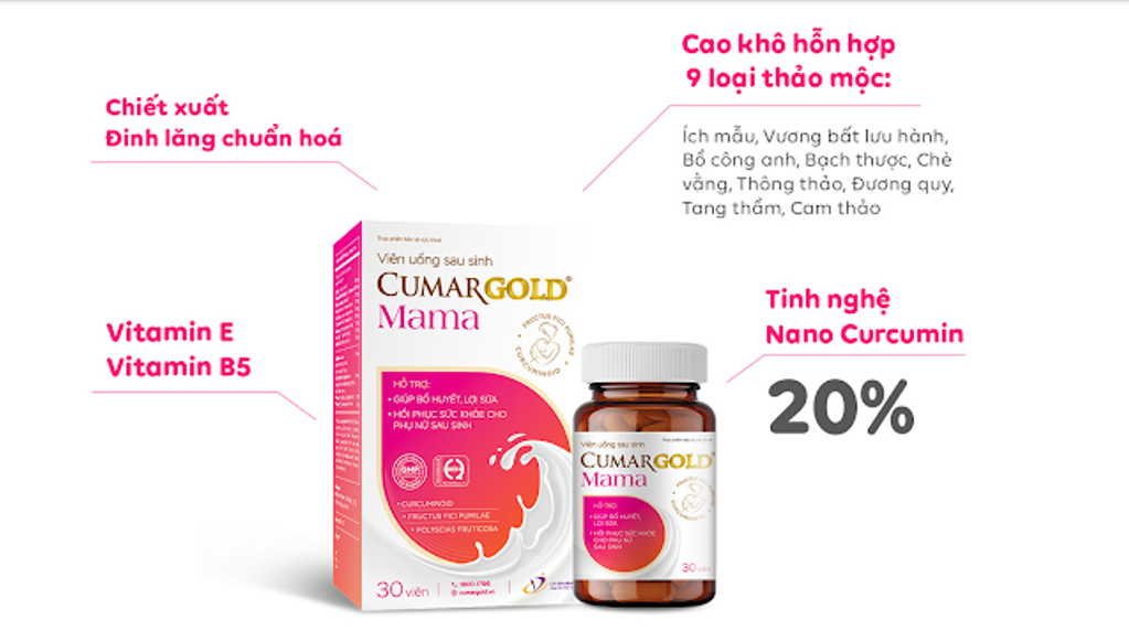 CumarGold Mama giúp hành trình nuôi con bằng sữa mẹ nhẹ nhàng hơn - 4