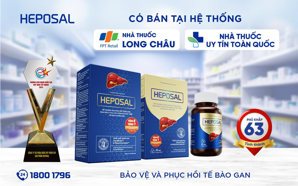 Heposal: Gần một thập kỷ chăm sóc và bảo vệ sức khỏe gan của người Việt - 3