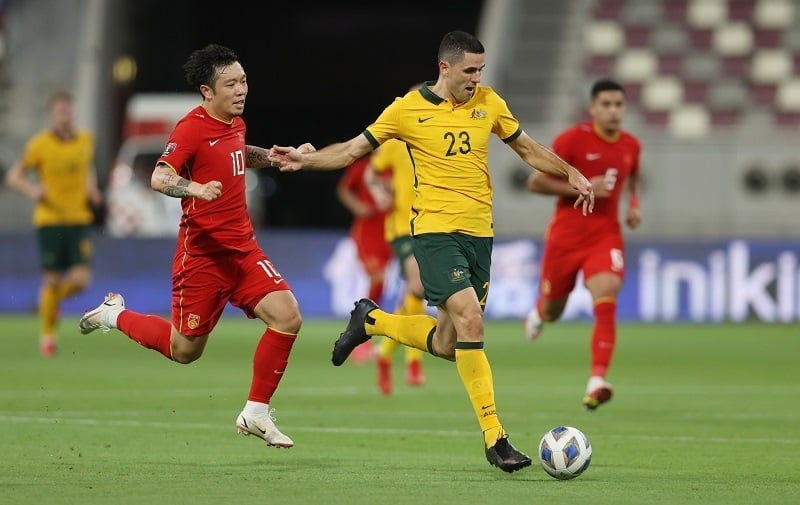 Australia chạm trán Trung Quốc tại Vòng loại World Cup khu vực châu Á