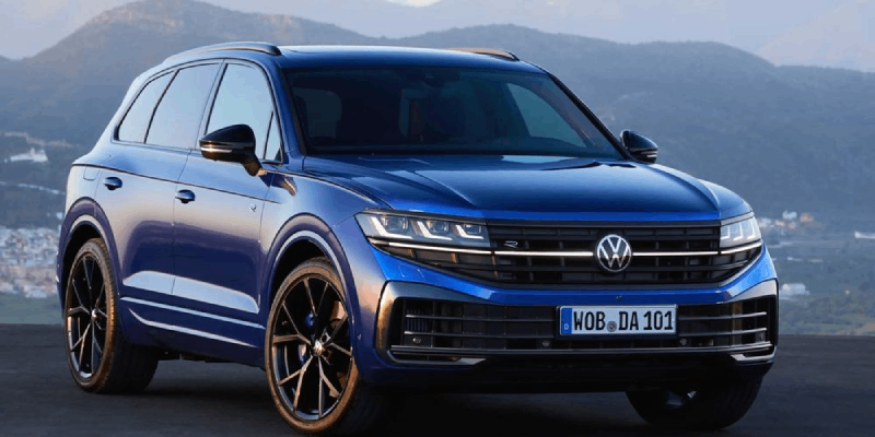 Volkswagen Touareg 2024 nổi bật với thiết kế mạnh mẽ và sang trọng. (Ảnh: Xe Hay)