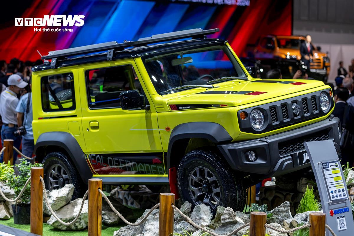 Suzuki Jimny là điểm nhấn của gian hàng Suzuki tại VMS 2024.