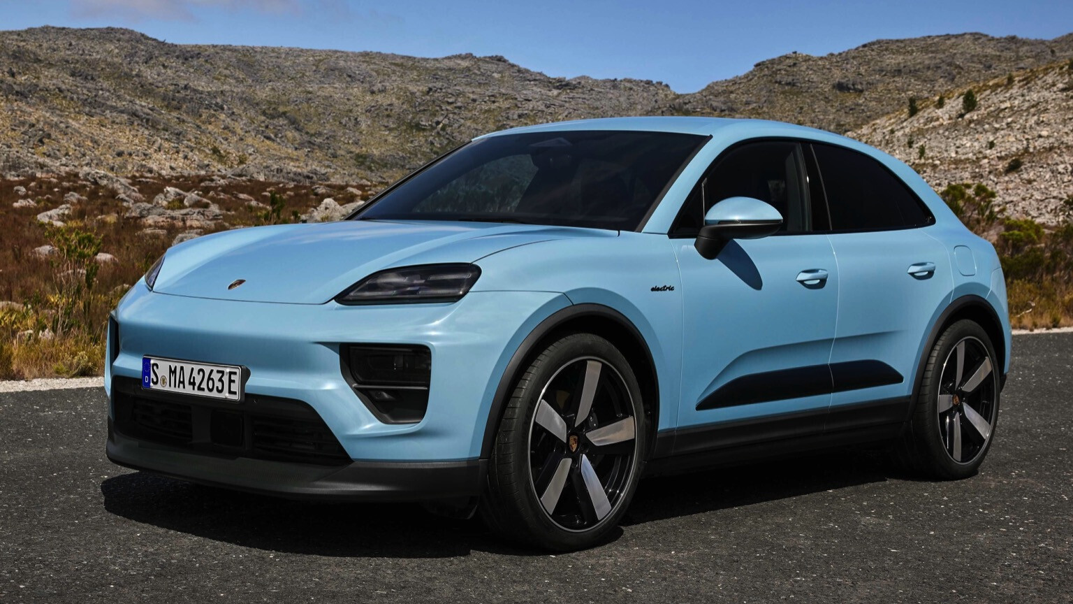 Xe điện Porsche Macan Electric vừa được giới thiệu toàn cầu vào đầu năm 2024. (Ảnh: Porsche)