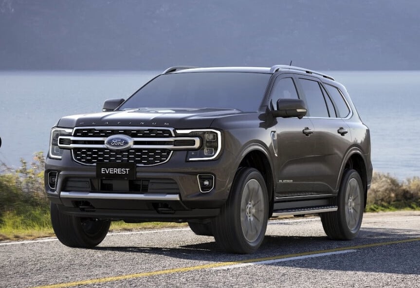 Ambiente AT là phiên bản được giảm giá sâu nhất của Ford Everest trong tháng 12. Ảnh: Ford Vietnam