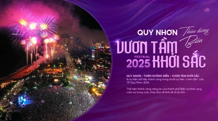 Chương trình Countdown Tết Dương lịch năm 2025 của tỉnh Bình Định