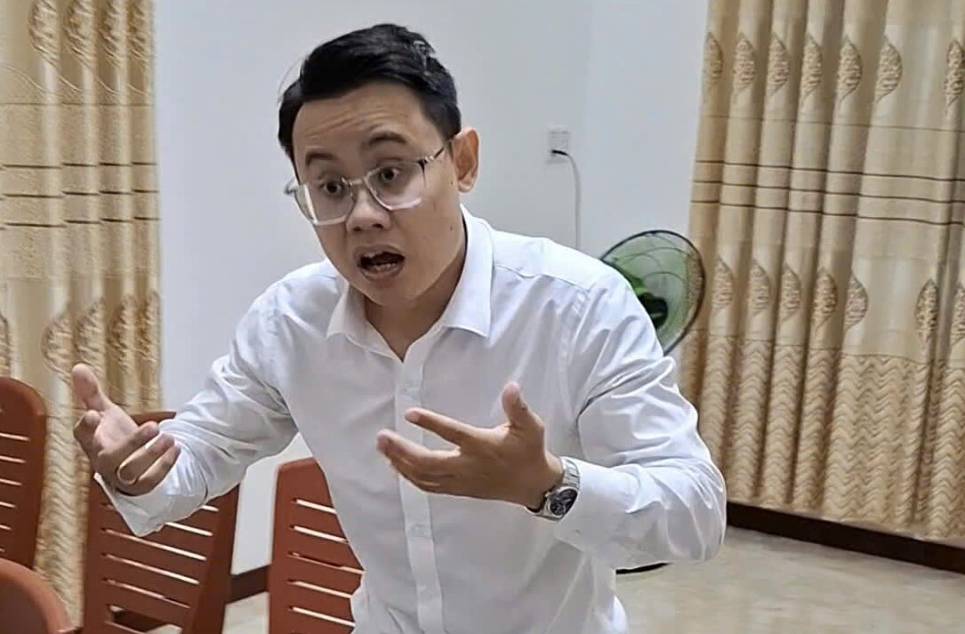 Trưởng nhóm Nguyễn Thanh Tùng. (Ảnh: C.A)