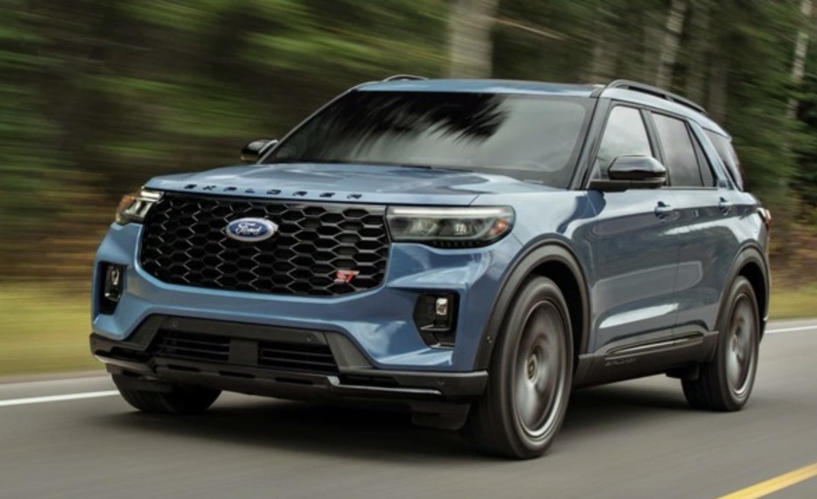 Ford Explorer phiên bản 2025 tại thị trường Mỹ.