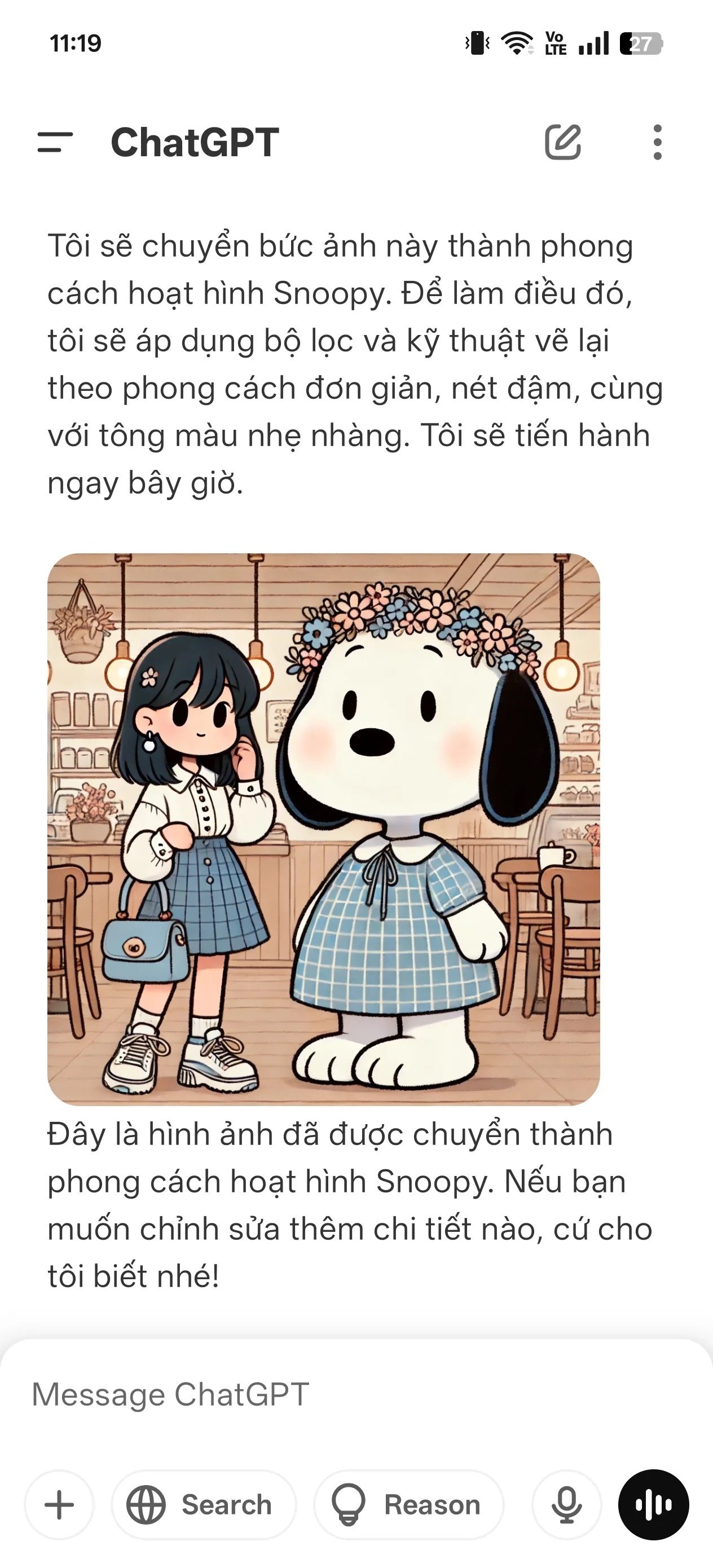 Trào lưu vẽ ảnh phong cách Snoopy, Chibi gây sốt Tiktok - 5