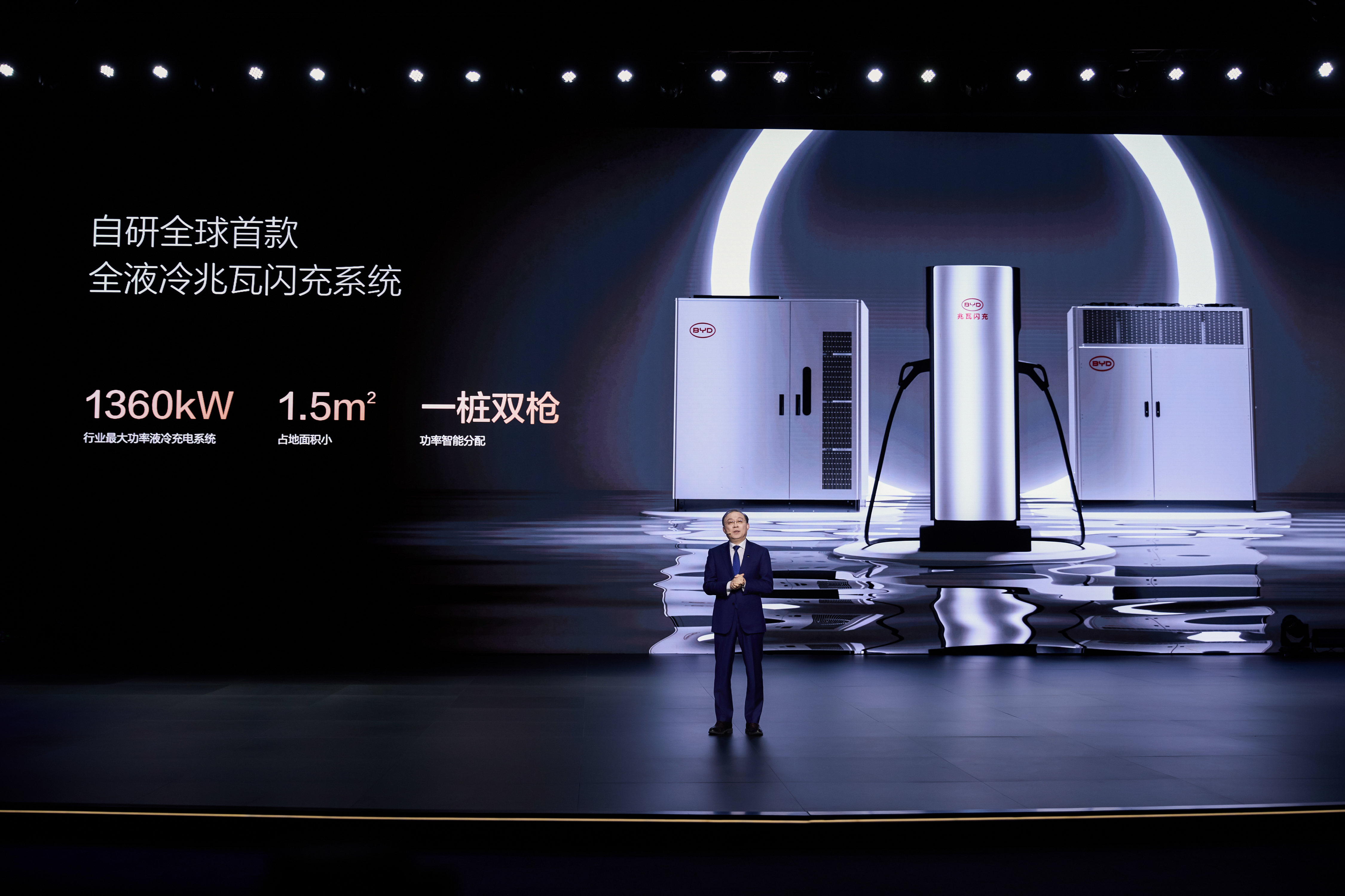 Hệ thống sạc nhanh megawatt làm mát bằng chất lỏng.