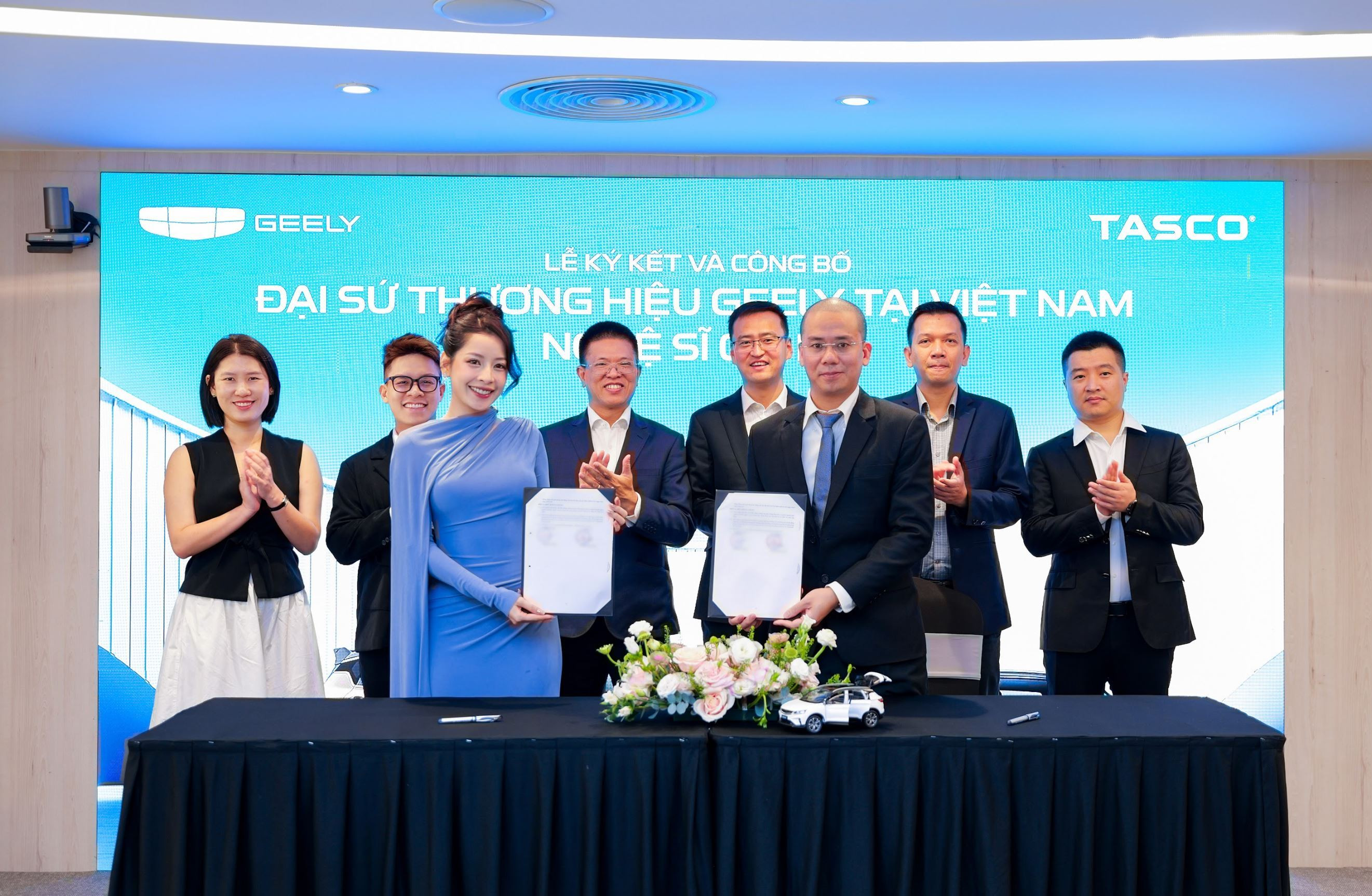 Nghệ sĩ Chi Pu trở thành Đại sứ thương hiệu của Geely tại Việt Nam. (Ảnh: GV)