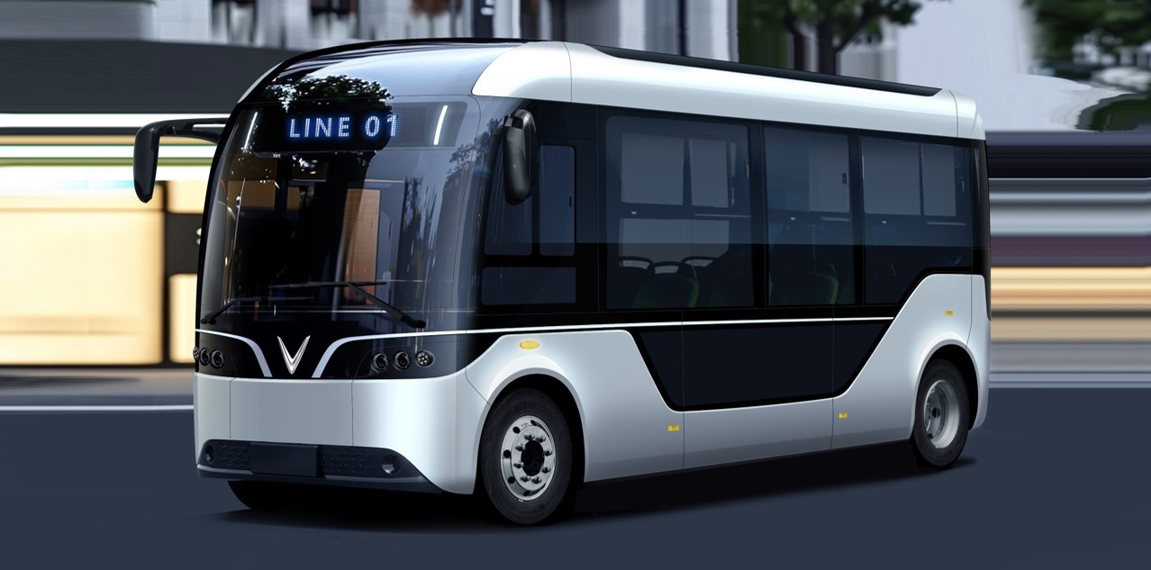 VinFast EB 6 là mẫu xe buýt cỡ nhỏ có chiều dài hơn 6m.
