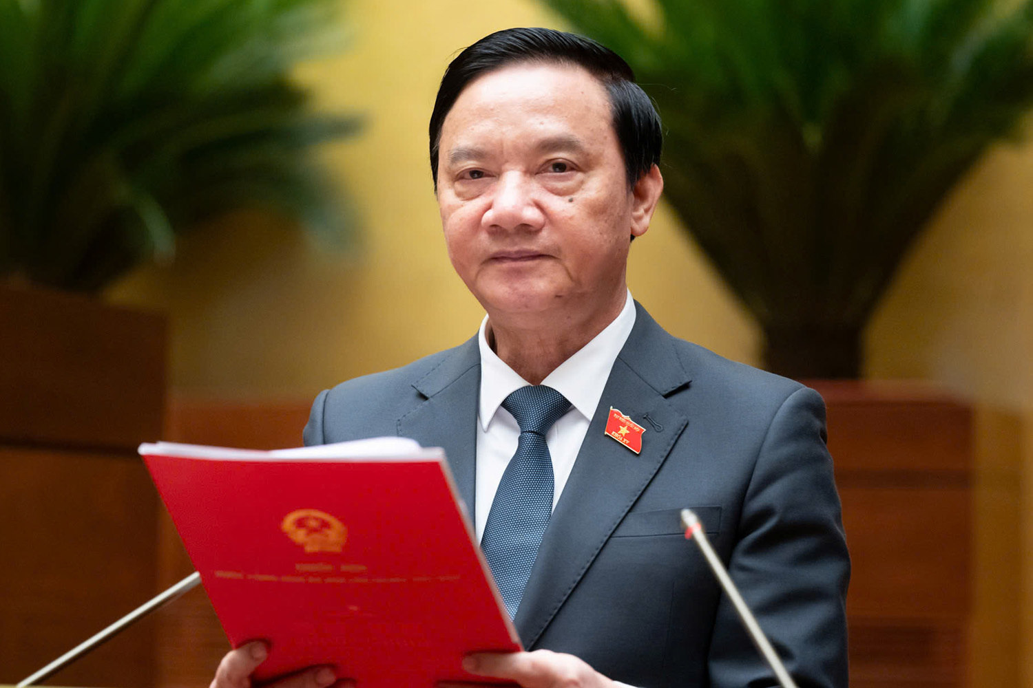 Phó Chủ tịch Quốc hội Nguyễn Khắc Định.