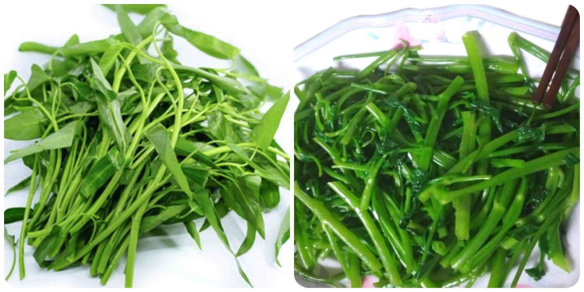 Rau muống là loại rau tốt cho sức khoẻ