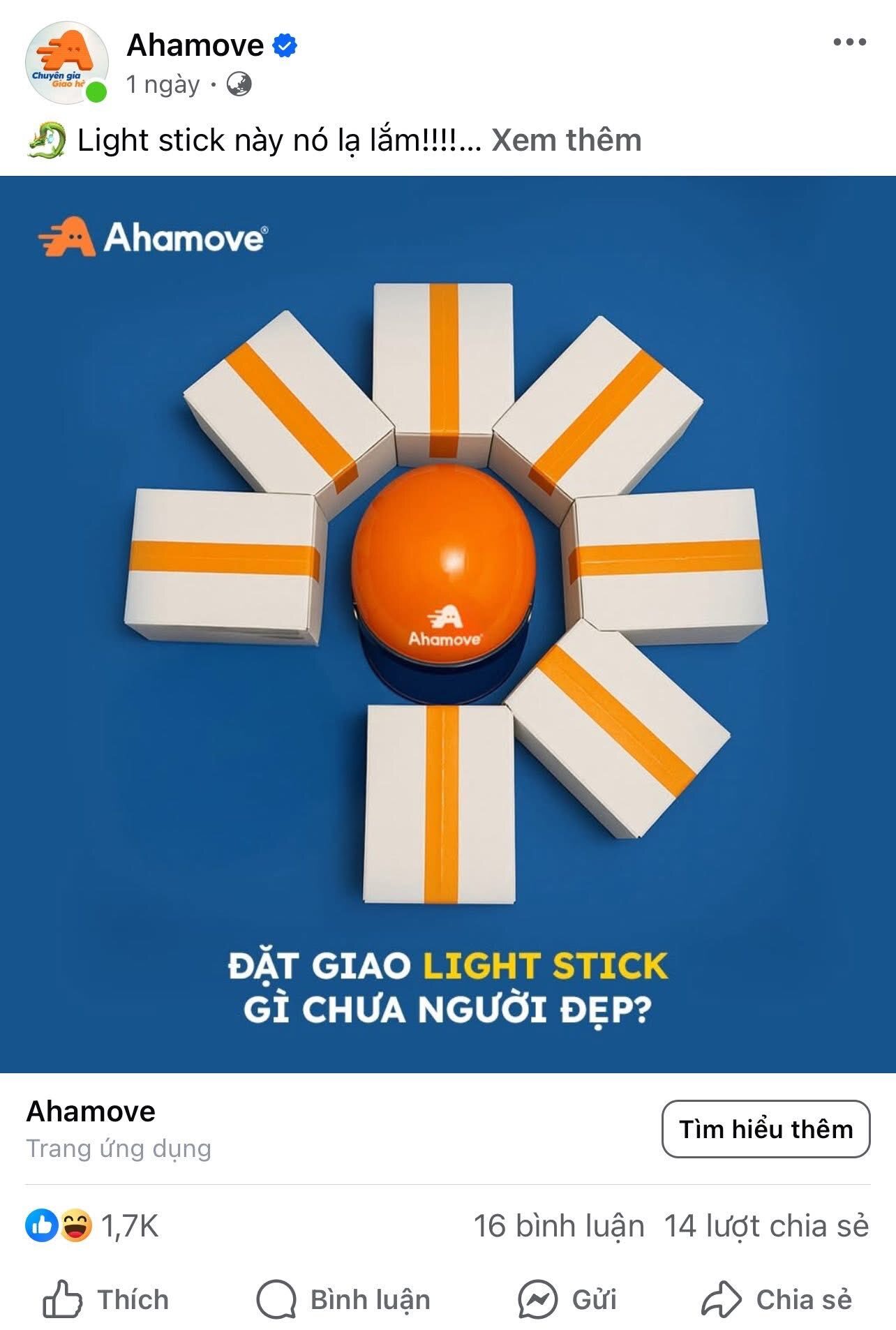 Dịch vụ giao hàng cũng đăng hình hoa cúc thiếu cánh.