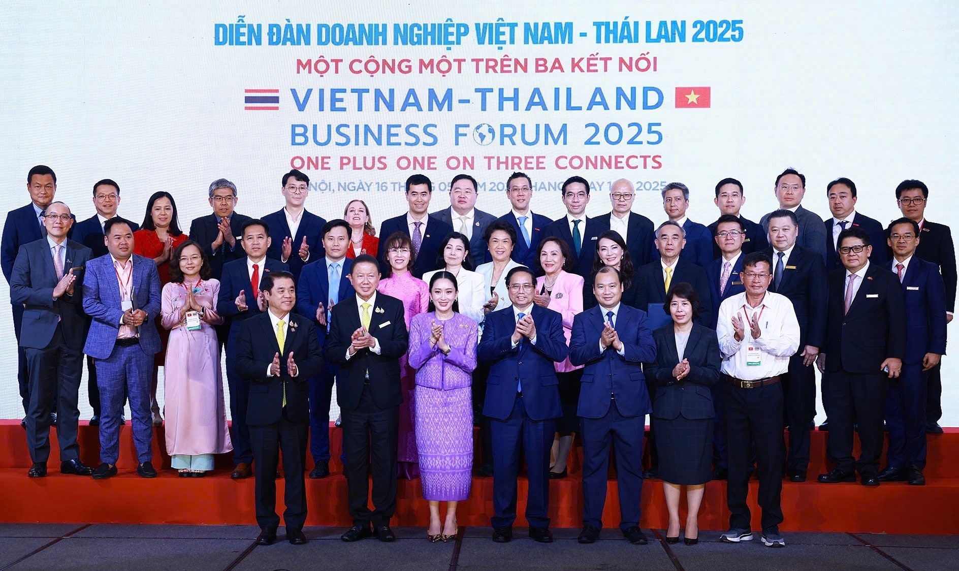 Sự kiện diễn ra với sự tham dự của Thủ tướng Phạm Minh Chính và Thủ tướng Thái Lan Paetongtarn Shinawatra, trong khuôn khổ chuyến thăm chính thức đầu tiên của một Thủ tướng Thái Lan tới Việt Nam sau hơn một thập kỷ.