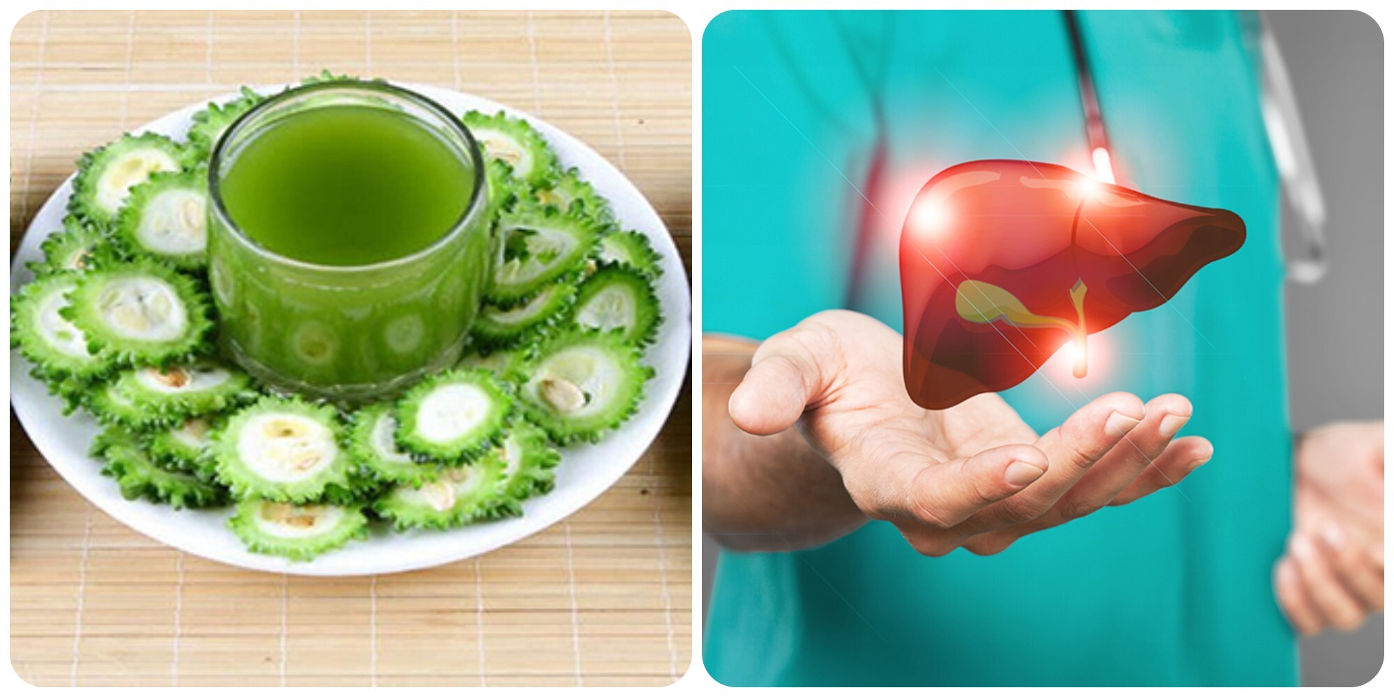 Mướp đắng là thực phẩm rất tốt cho gan