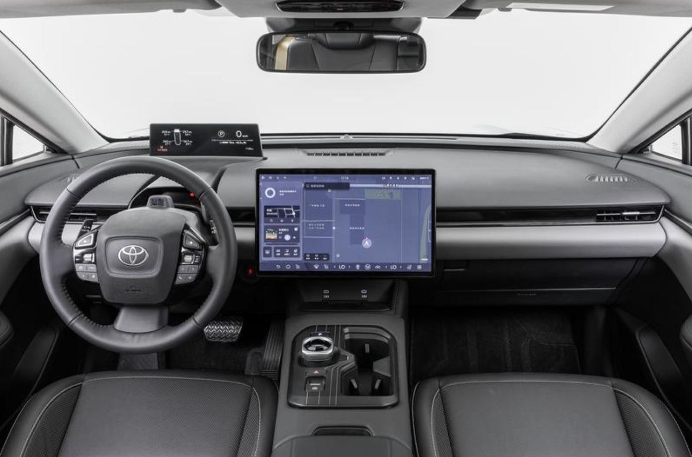 Nội thất xe bZ5.