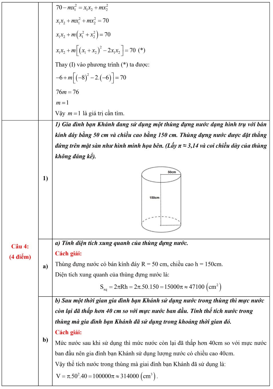 Gợi ý đáp án môn Toán thi vào lớp 10 Hà Nội 2025 - 7