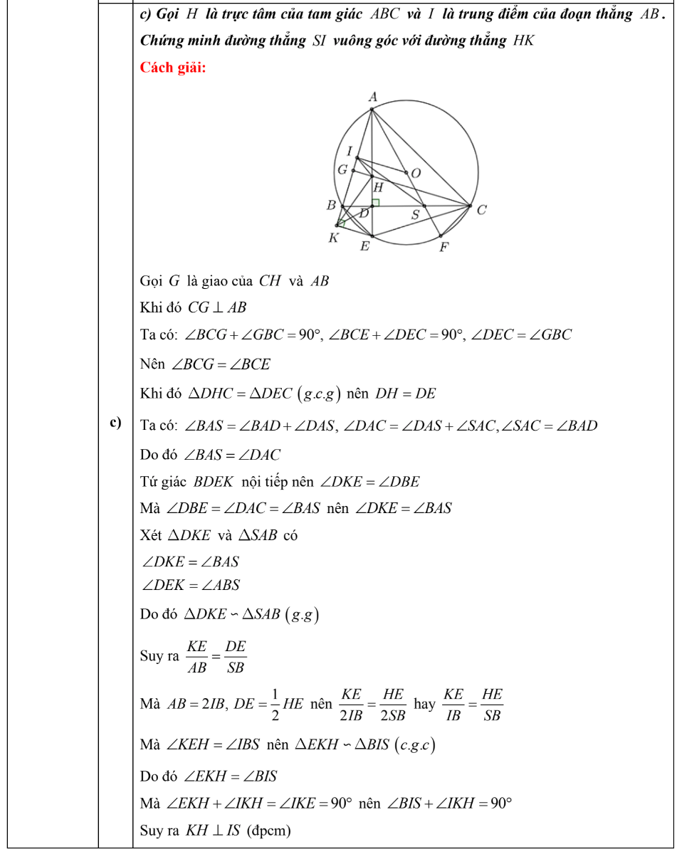 Gợi ý đáp án môn Toán thi vào lớp 10 Hà Nội 2025 - 10