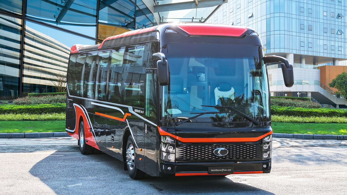 THACO Mobihome 120 có diện mạo mới hiện đại và sang trọng.