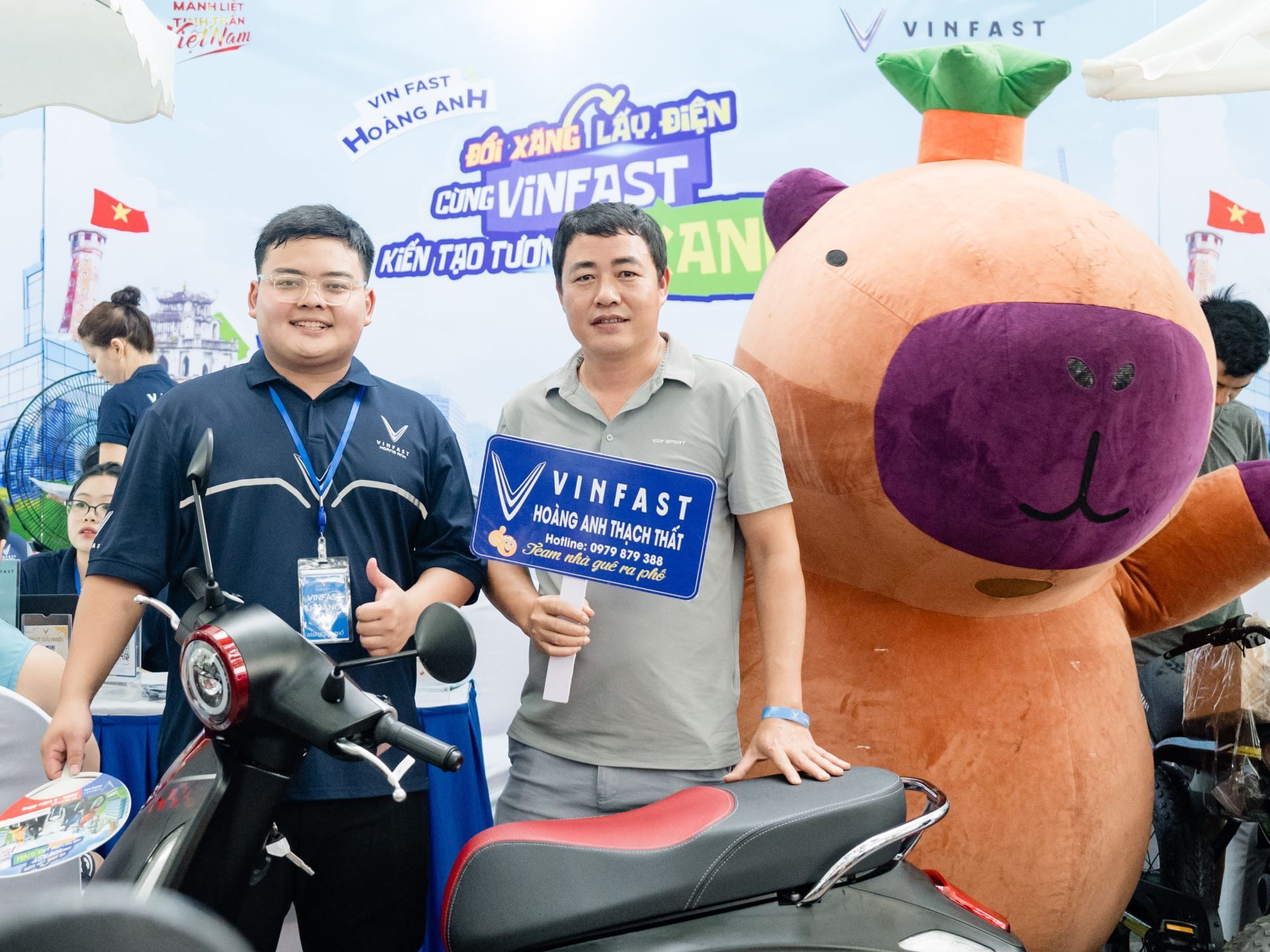 Anh Trần Dền (Quốc Oai) mua cho con gái chiếc Evo Lite Neo phù hợp với lứa tuổi học sinh.
