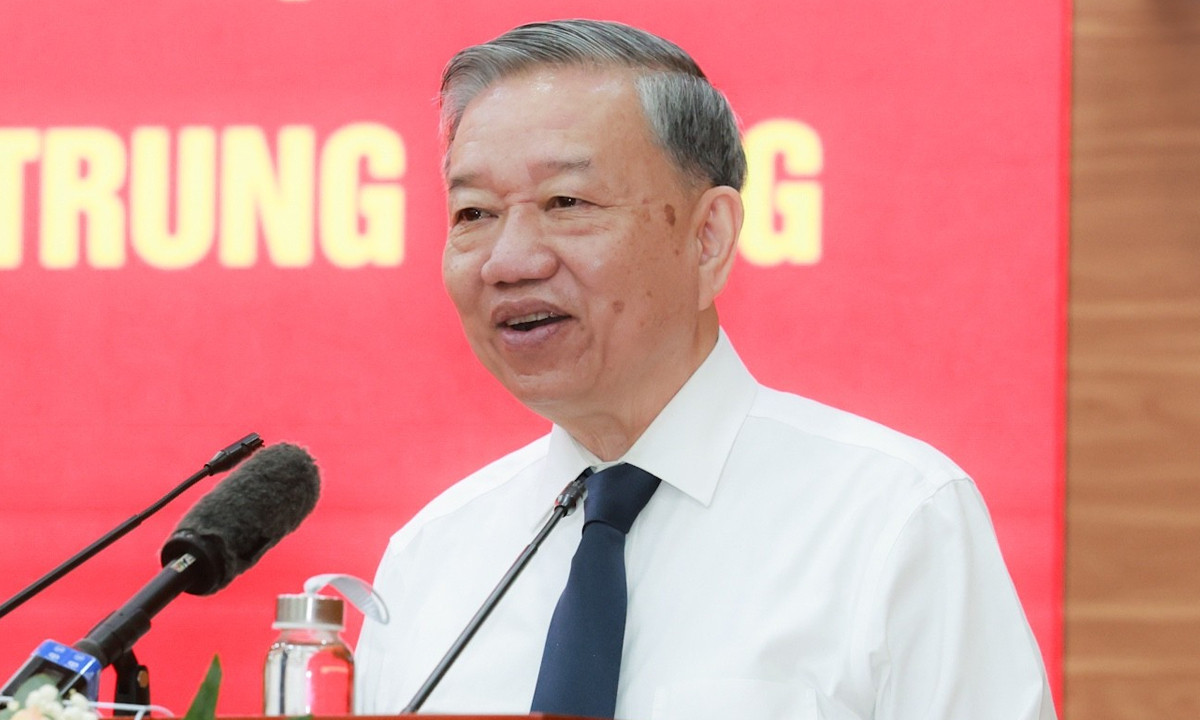 Tổng Bí thư Tô Lâm. (Ảnh: Nguyễn Hải)