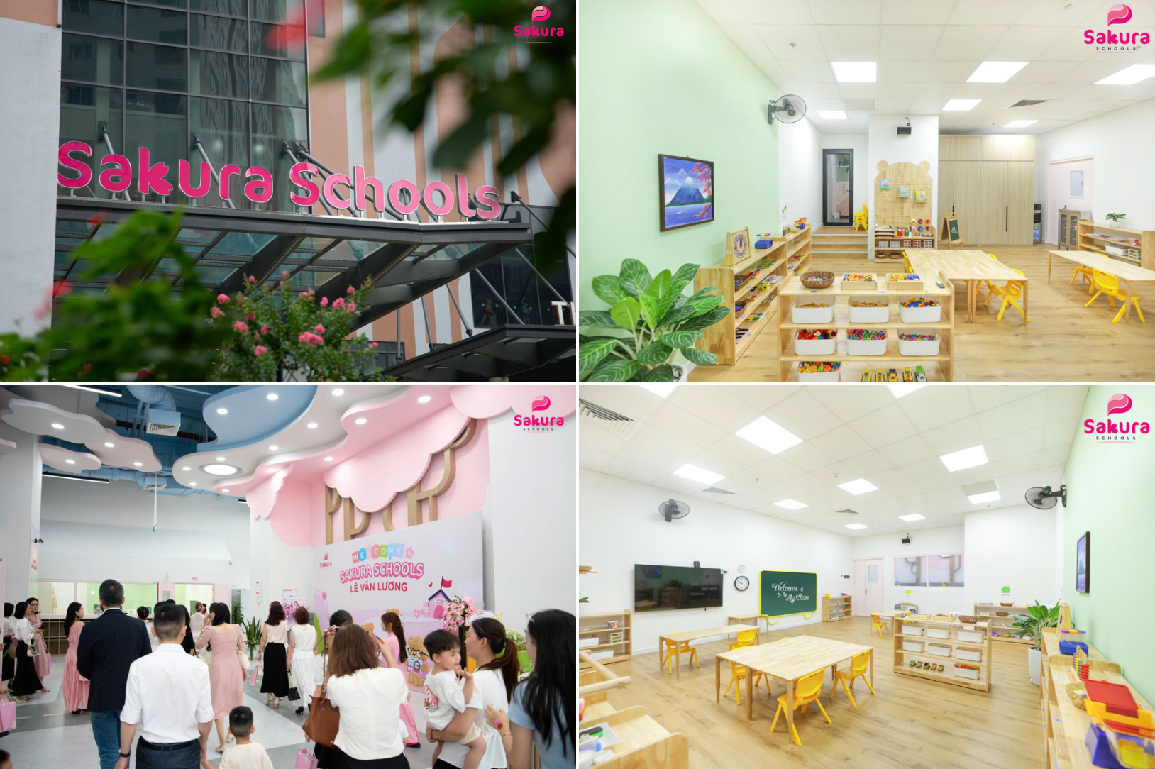 Trường Mầm non Sakura Schools Lê Văn Lương.