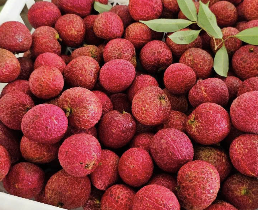 Nhiều cửa hàng trái cây phải từ chối bớt đơn khách đặt do cầu vượt quá cung. (Ảnh: NVCC)