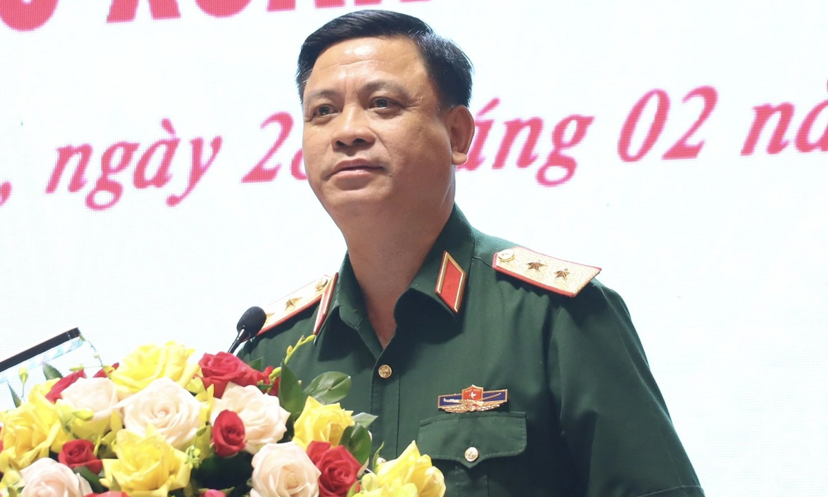 Trung tướng Nguyễn Trường Thắng, tân Thứ trưởng Bộ Quốc phòng. (Ảnh: Trọng Nghĩa)