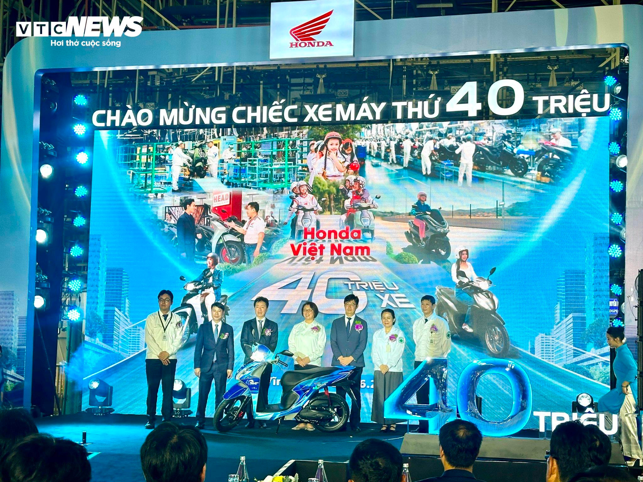 Sự kiện được tổ chức tại nhà máy Honda Vĩnh Phúc. (Ảnh: Mạnh Hùng)