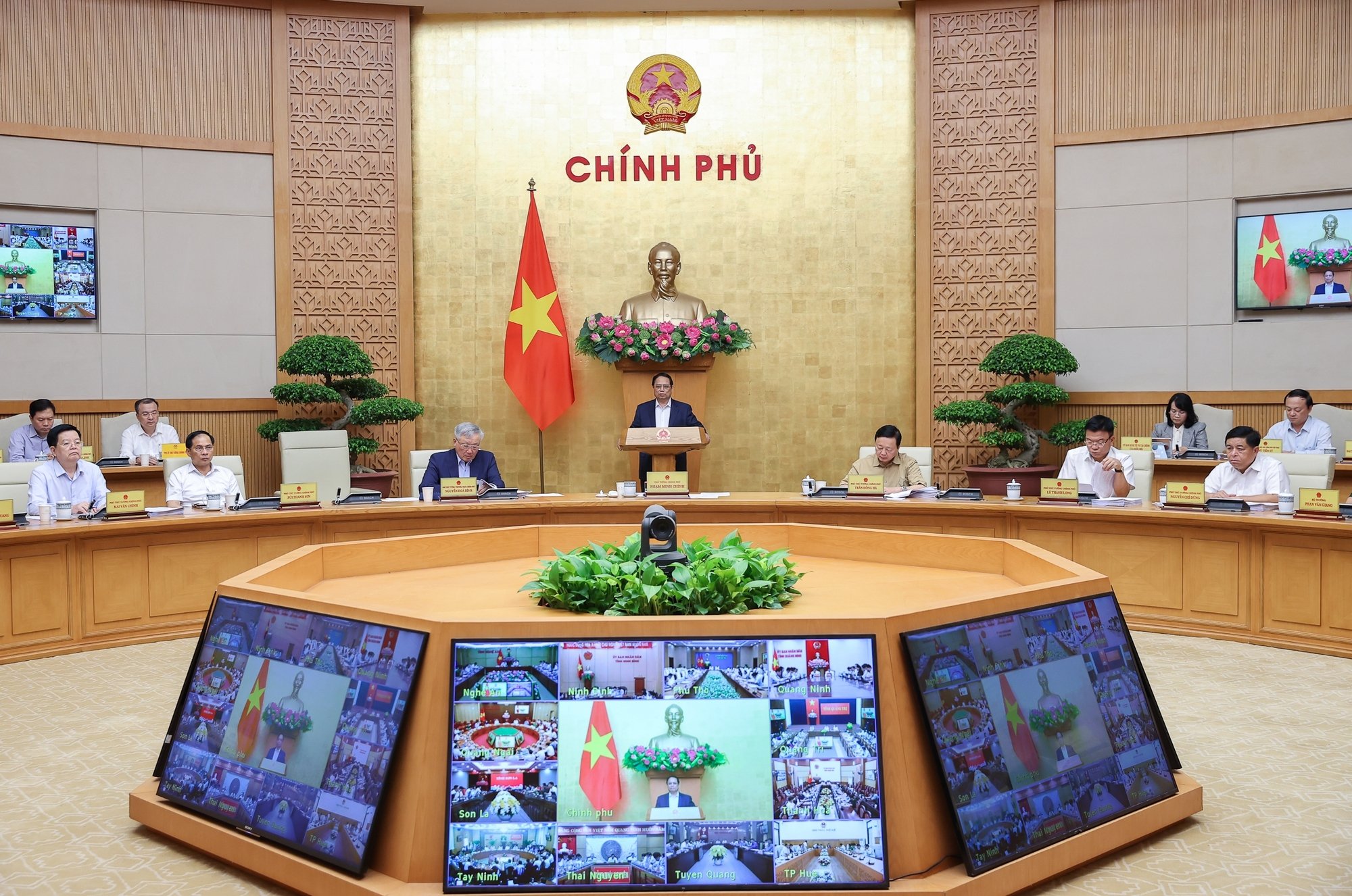 Toàn cảnh hội nghị. (Ảnh: VGP)