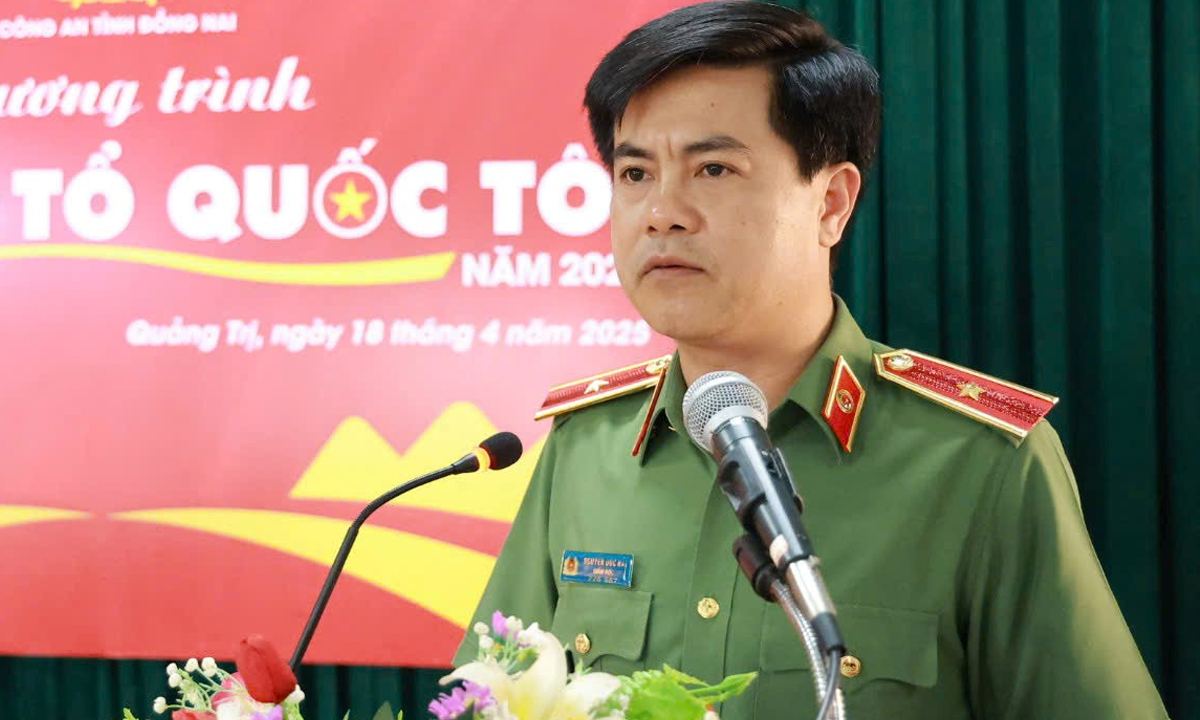 Thiếu tướng Nguyễn Đức Hải, Giám đốc Công an tỉnh Đồng Nai (SN 1977, quê tỉnh Nghệ An). Ông từng là Trưởng Công an thị xã Hoàng Mai (tỉnh Nghệ An) trước khi được bổ nhiệm giữ chức Phó Giám đốc Công an tỉnh Nghệ An vào năm 2015. Năm 2023, ông Hải được Bộ trưởng Công an điều động, bổ nhiệm giữ chức Giám đốc Công an tỉnh Quảng Trị.