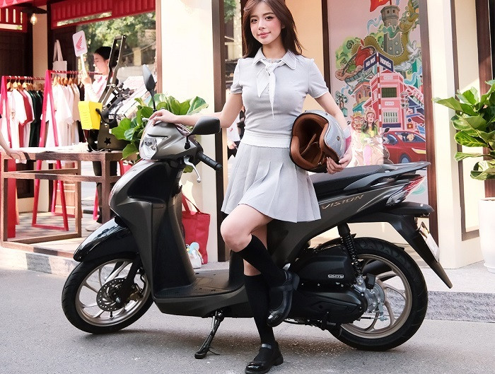 Honda Vision phiên bản đặc biệt. (Ảnh: Honda)