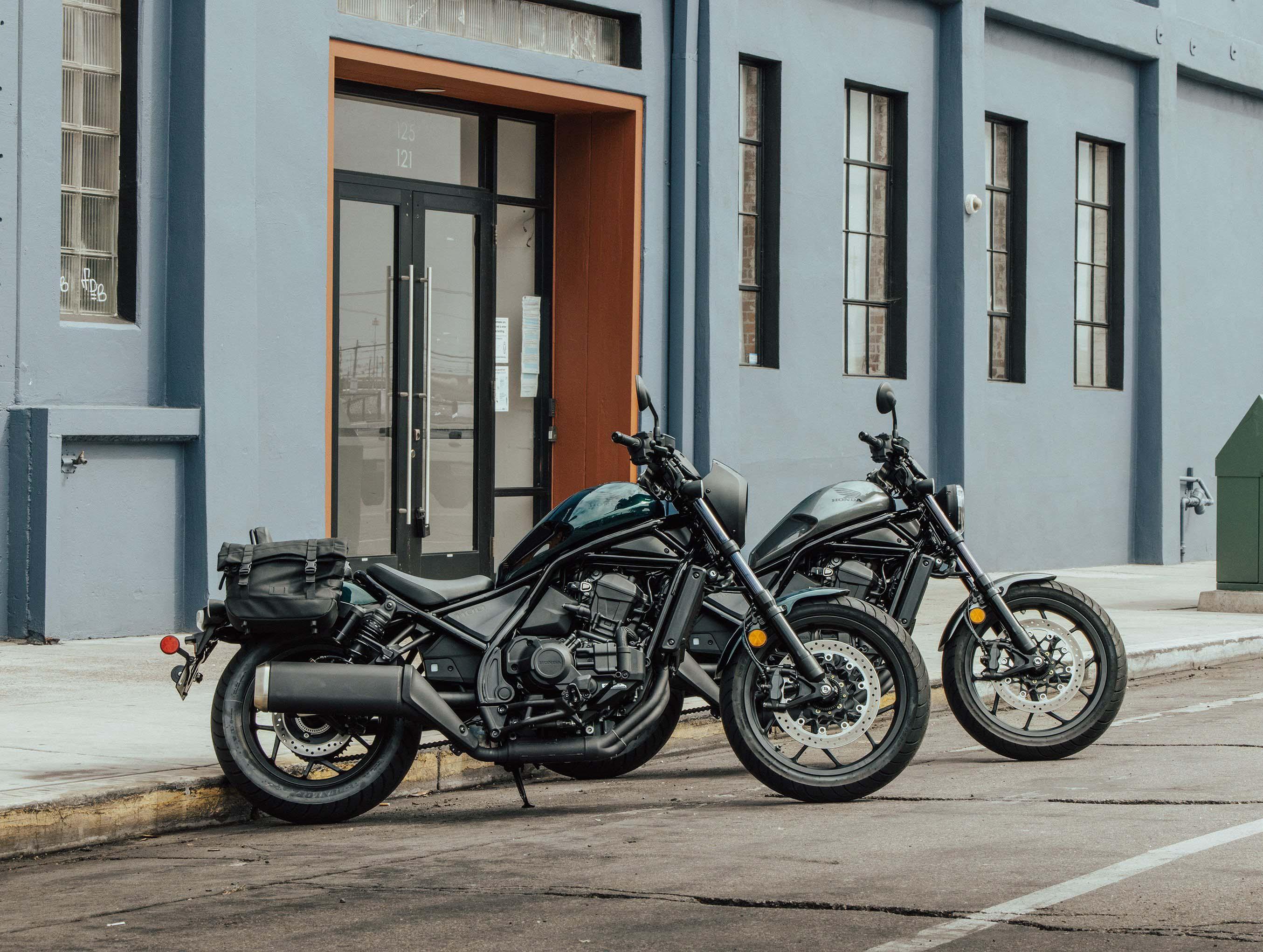 Mẫu xe mô tô phân khối lớn Honda Rebel 1100. (Ảnh: HVN)