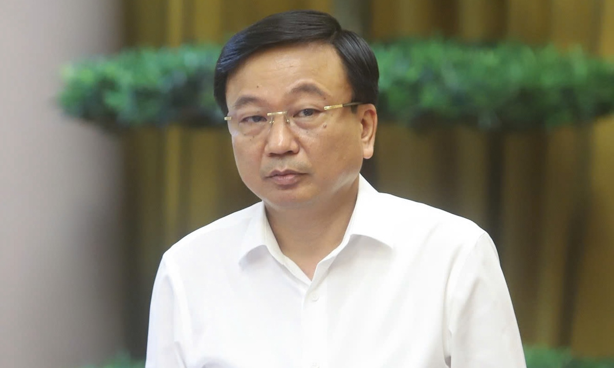 Thứ trưởng Bộ Xây dựng Nguyễn Danh Huy.