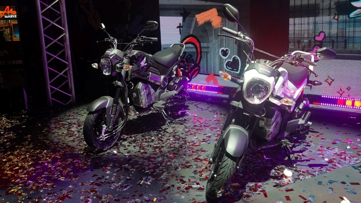 Honda NAVi 110 mang dánh vẻ hầm hố của một chiếc phân khối lớn. (Ảnh: Honda)