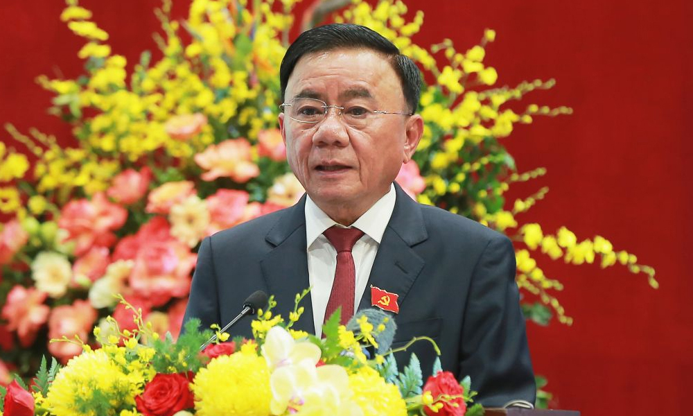 Thường trực Ban Bí thư Trần Cẩm Tú. (Ảnh: Cổng thông tin Đảng Cộng sản Việt Nam)
