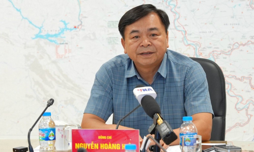 Thứ trưởng Bộ Nông nghiệp và Môi trường Nguyễn Hoàng Hiệp.