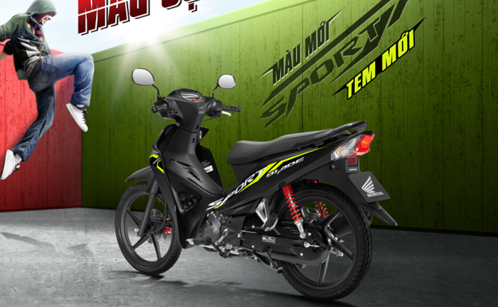 Honda Blade 110 phiên bản thể thao. (Ảnh: Honda)