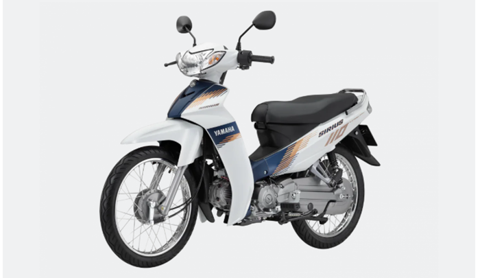 Yamaha Sirius phiên bản phanh cơ màu mới. (Ảnh: Yamaha)