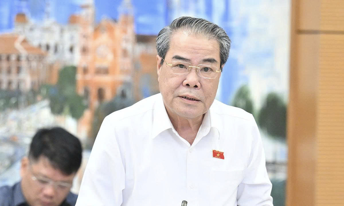 Chủ nhiệm Ủy ban Dân nguyện và Giám sát Dương Thanh Bình. (Ảnh: quochoi.vn)