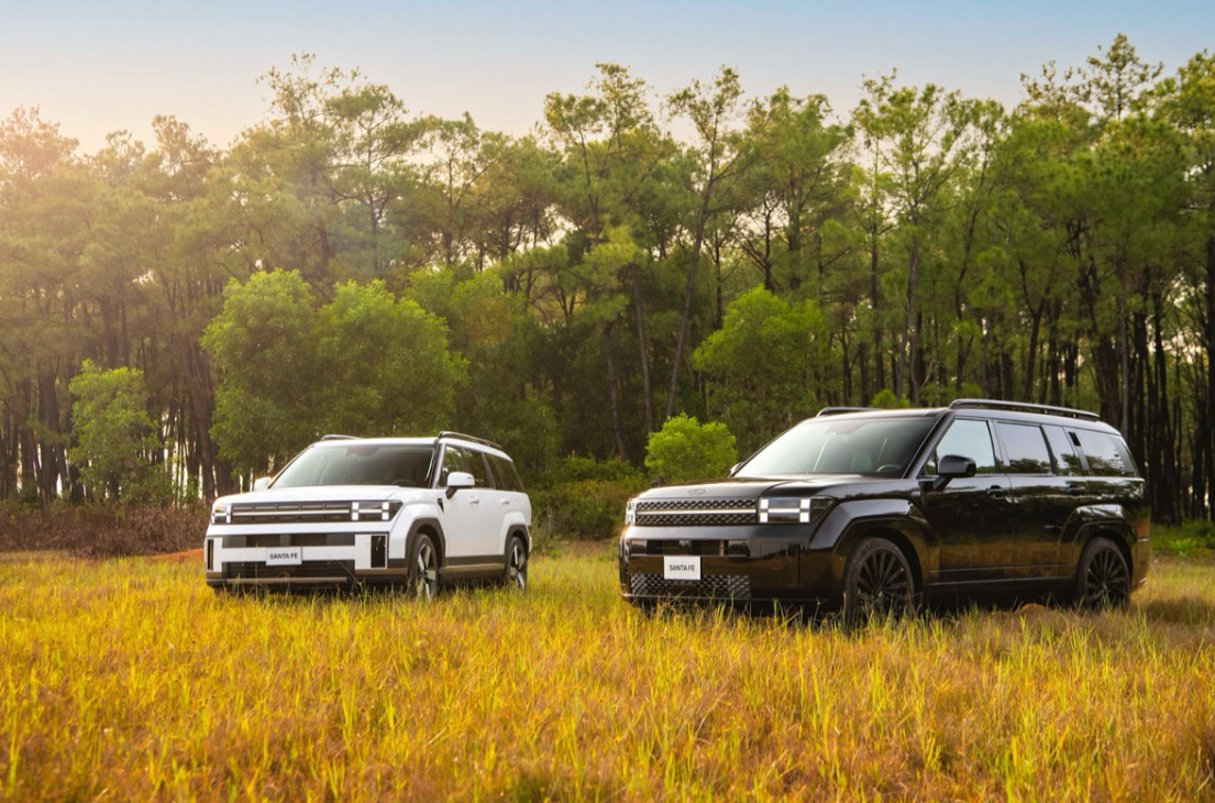 Santa Fe 2025 với phong cách “boxy” độc lạ, hoàn toàn mới lạ so với các mẫu xe trước