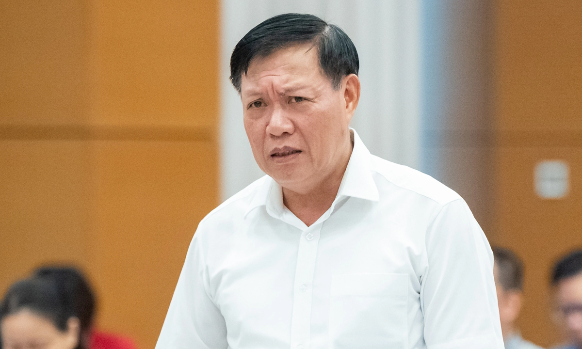 Thứ trưởng Bộ Y tế Đỗ Xuân Tuyên. (Ảnh: quochoi.vn)