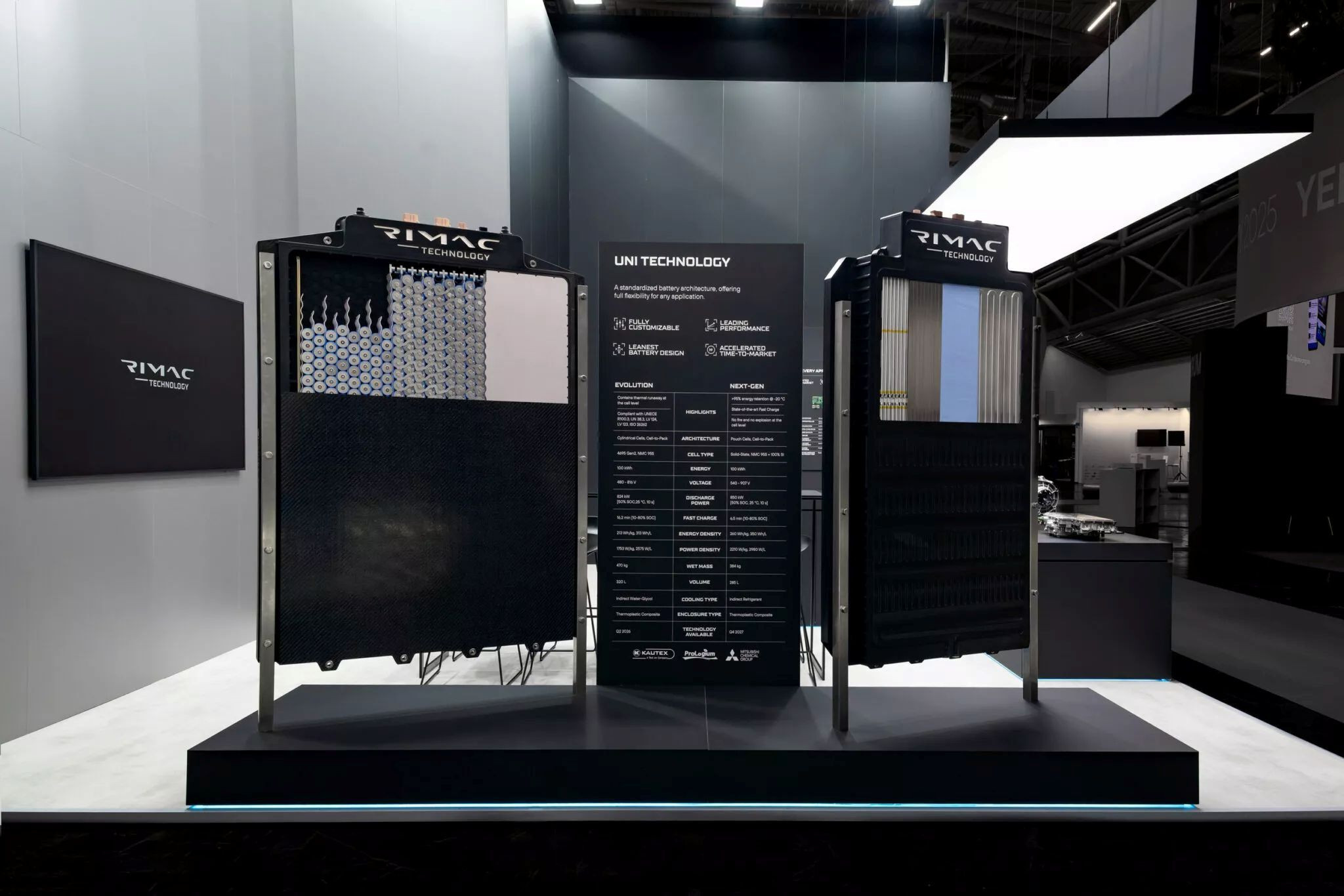 Rimac hợp tác với ProLogium và Mitsubishi Chemical Group để phát triển pin thể rắn thế hệ mới. (Ảnh: Rimac)