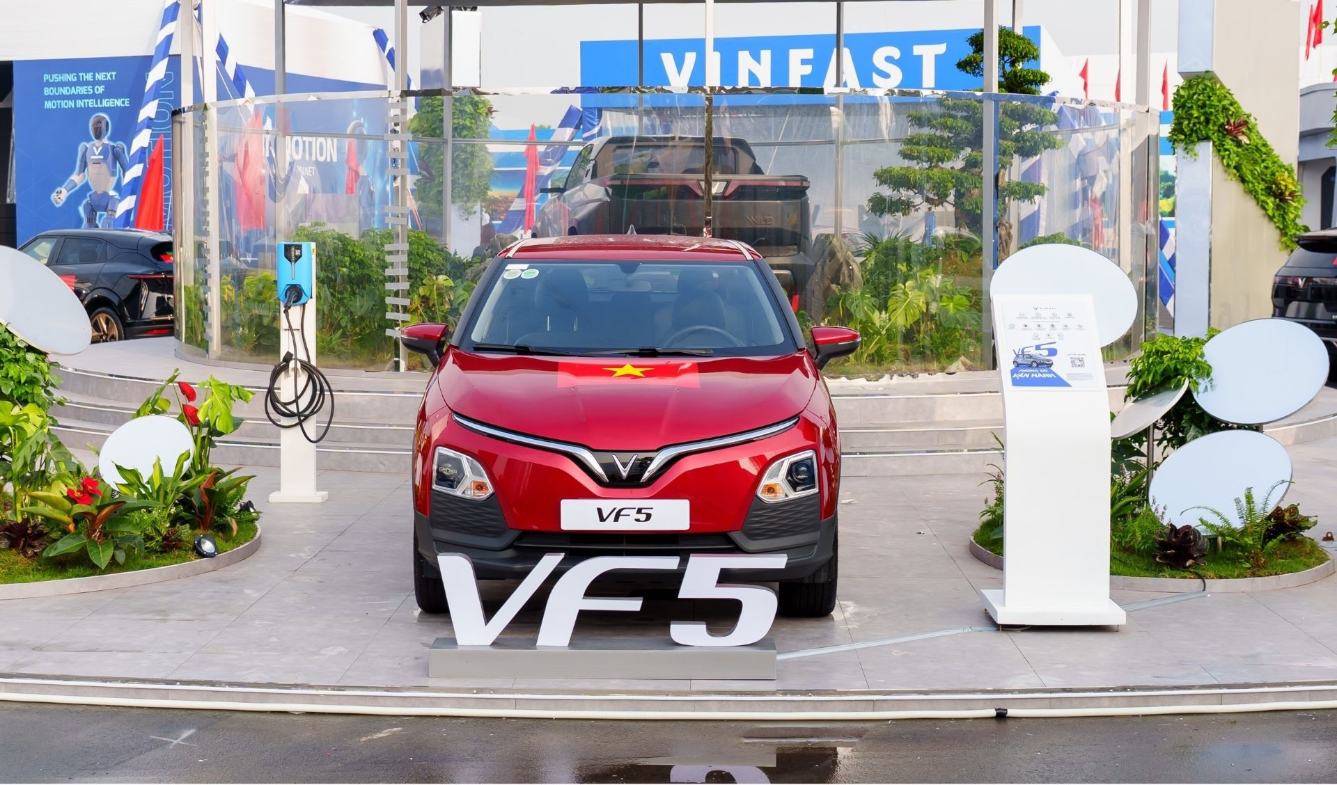 VF 5 là mẫu xe có doanh số cao nhất của VinFast trong tháng 8. (Ảnh: VinFast)
