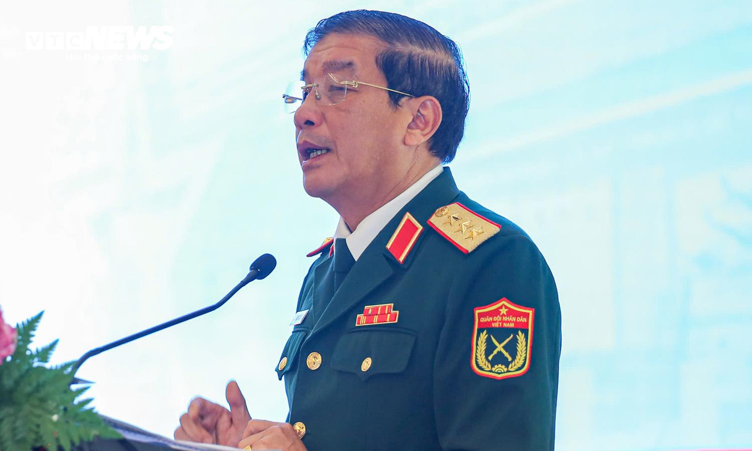 Thượng tướng Trương Thiên Tô.